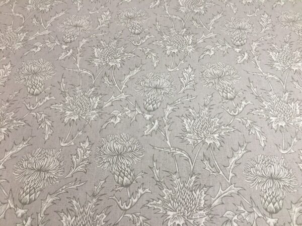 Star Thistle Toile Cotton - GREY - Image 4