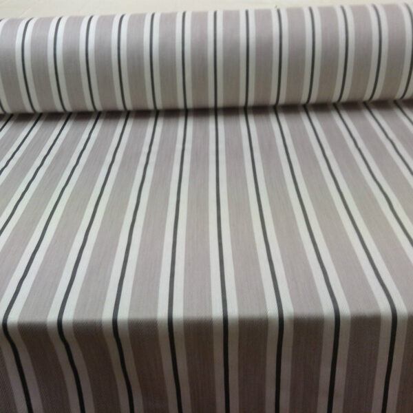 Harley Herringbone Woven Stripe Cotton - LINEN - Image 4