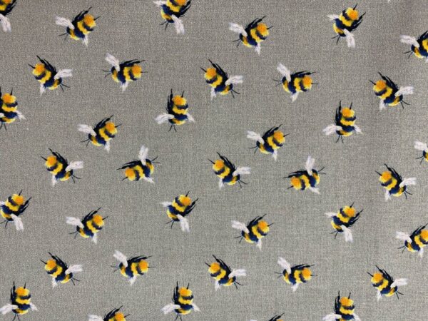 Bumblebees Cotton - SILVER GREY - Image 3