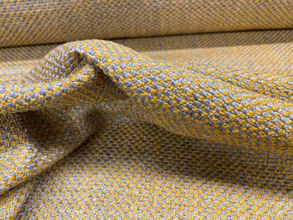Soames Woven Linen - INDIA YELLOW - Image 3