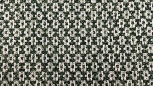 Oakhampton Textured Star Weave Cotton Tweed - DYREHAVEN GREEN