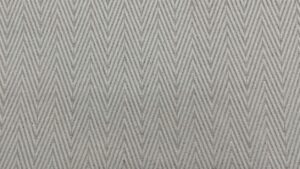 Millbank Herringbone Stripe Linen & Bamboo - IVORY CREAM