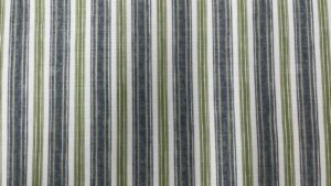 Longwick Stripe Cotton - BLUE & GREEN