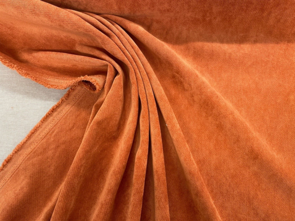 Luxury Velvet - CHUTNEY ORANGE - Image 4