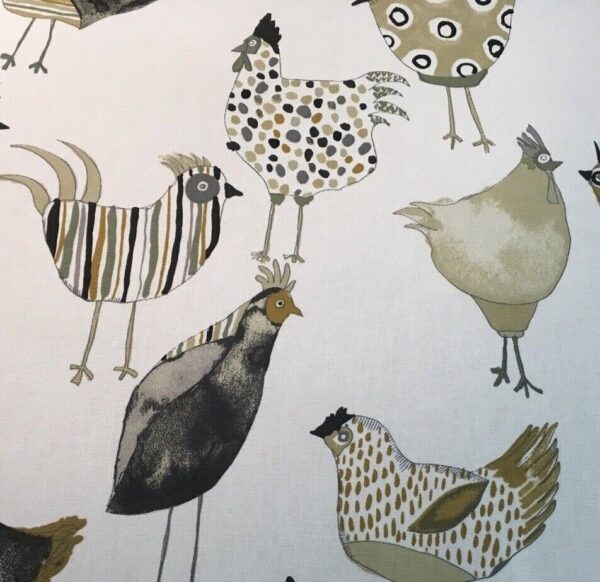 Harriet Hens Cotton - CHARCOAL