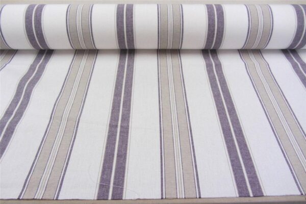 Whitstable Woven Stripe Cotton - MULBERRY - Image 3