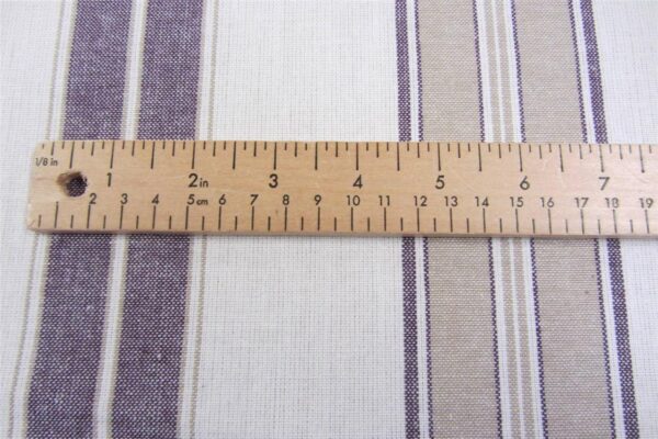 Whitstable Woven Stripe Cotton - MULBERRY - Image 4