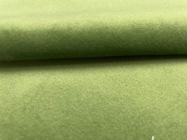 Premium Quartz Thermal & Blackout Backed Plain Velvet - SPRING GREEN - Image 6