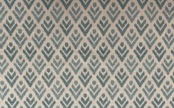 Alba Fir Leaf Linen - SEA SPRAY - Image 5