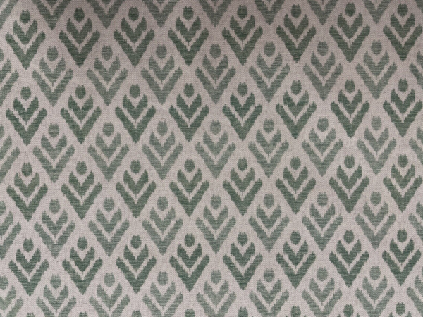 Alba Fir Leaf Linen - GREEN