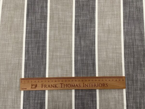 Malba Stripe Cotton - CHARCOAL GREY - Image 6