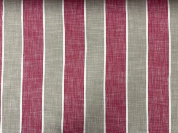 Malba Stripe Cotton - FUCHSIA GREY